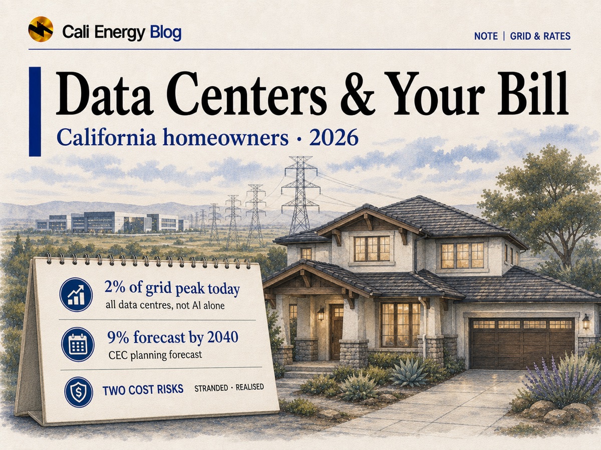 Will AI Data Centers Raise California Electricity Rates? (2026 Data)