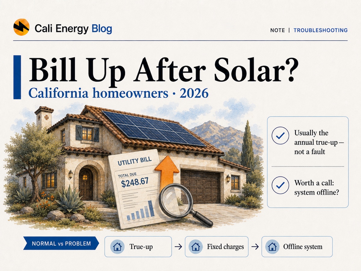 Why Did My Electric Bill Go Up After Solar? (2026)