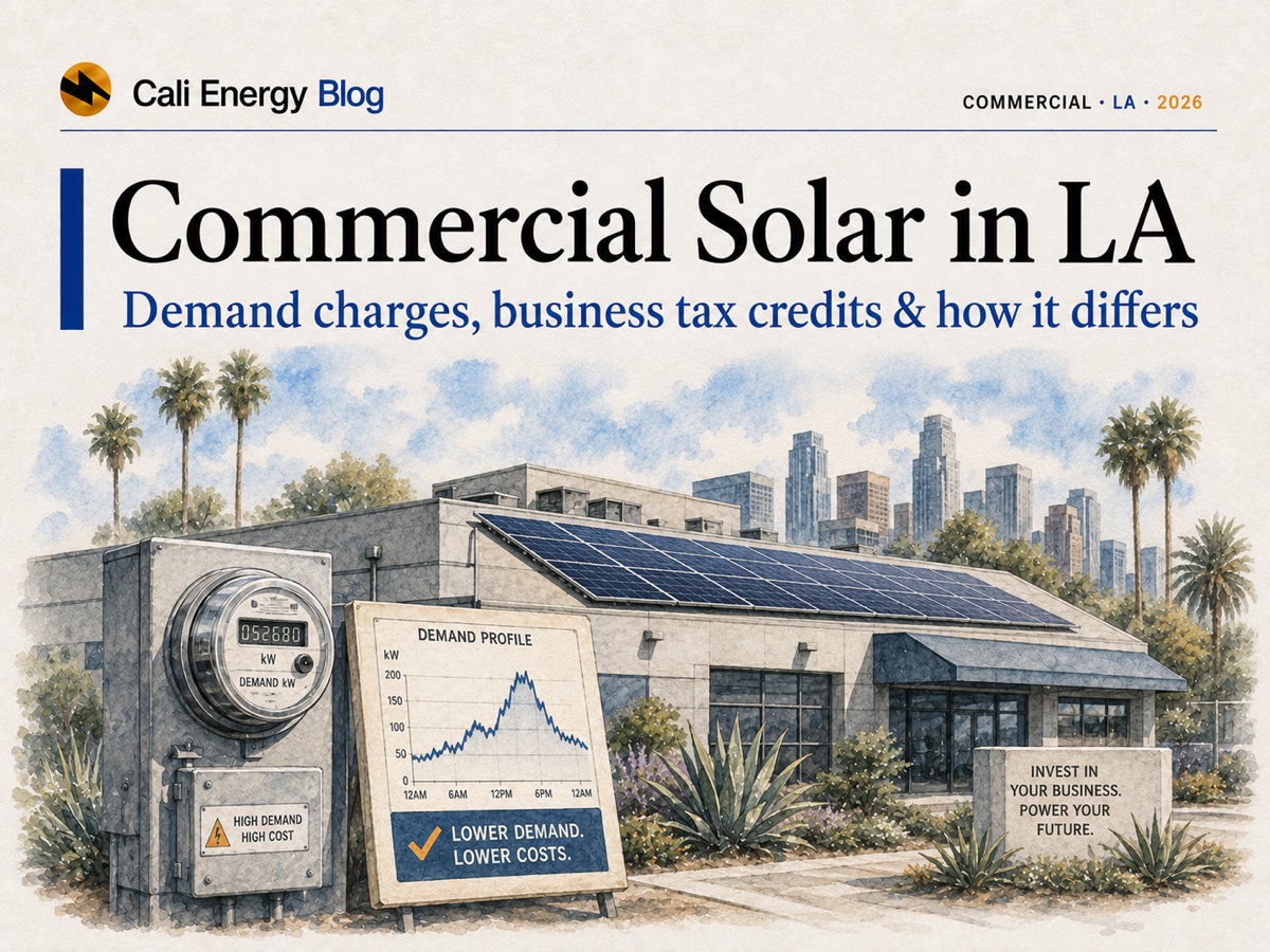 Commercial Solar in Los Angeles: A Business Guide (2026)