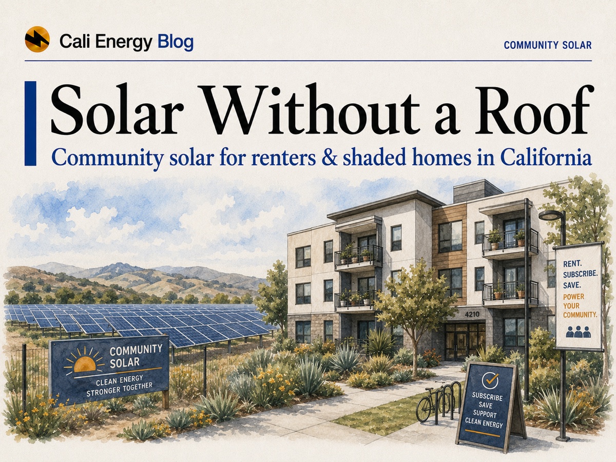 Community Solar in California: Renters & Shade (2026)