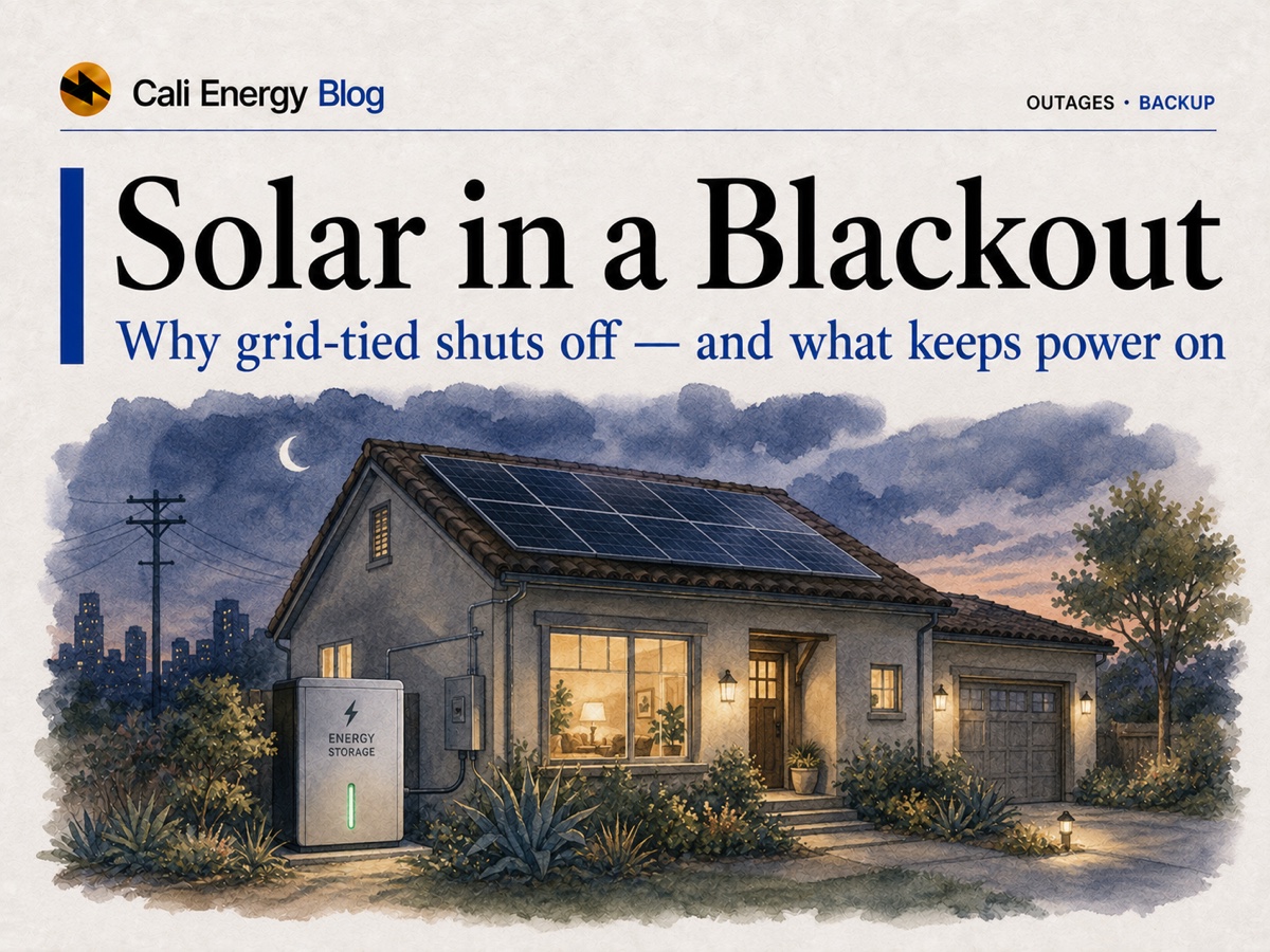 Do Solar Panels Work in a Power Outage? (2026)