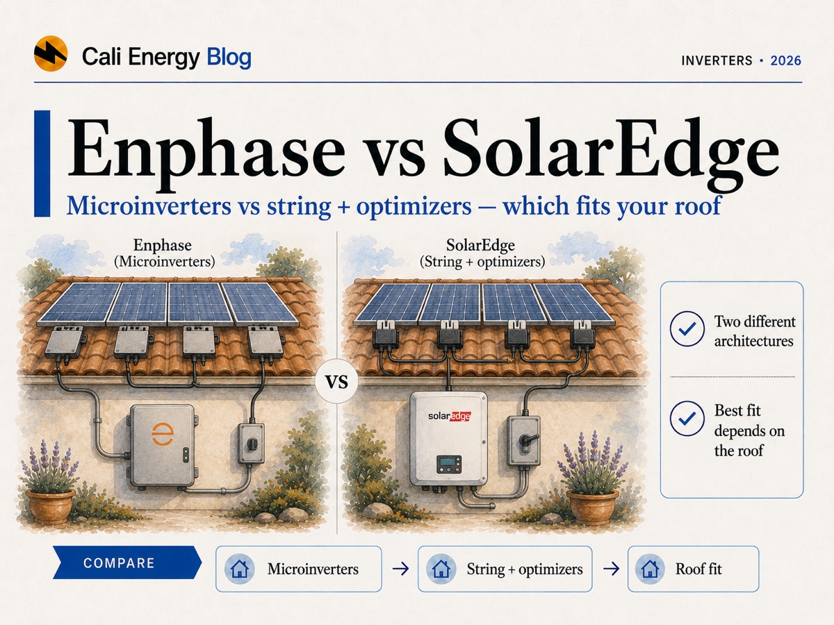 Enphase vs SolarEdge: Which Inverter Is Right? (2026)