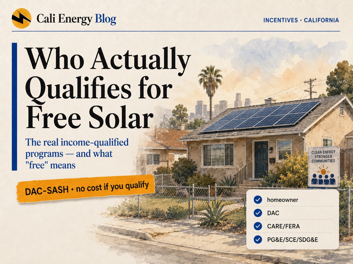 Who Actually Qualifies for Free Solar