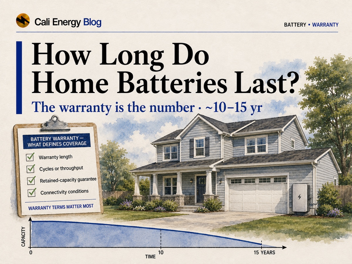 How Long Do Home Batteries Last?