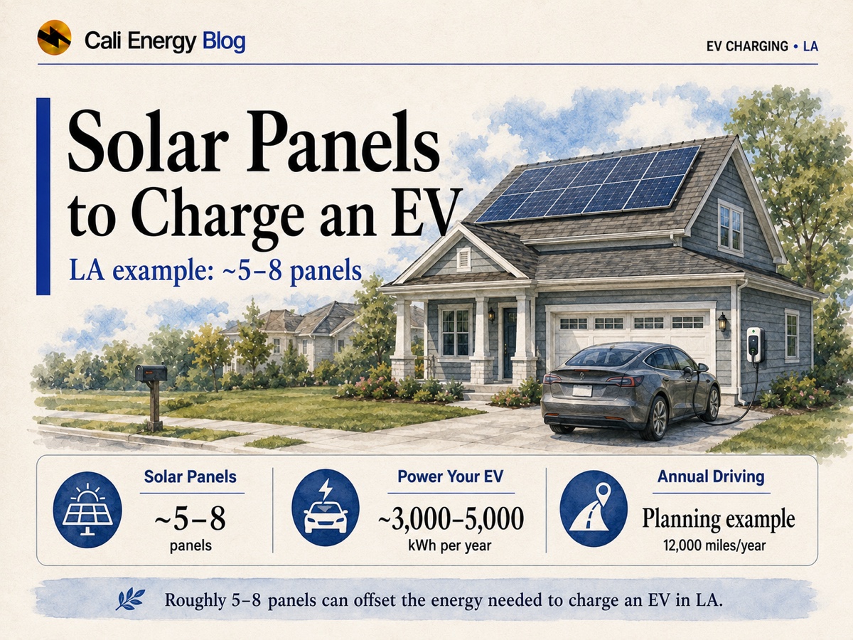 How Many Solar Panels to Charge an EV?