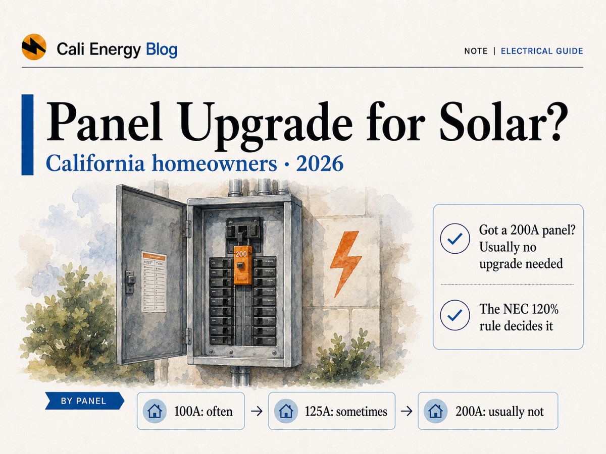 Do You Need a Main Panel Upgrade for Solar? (2026)