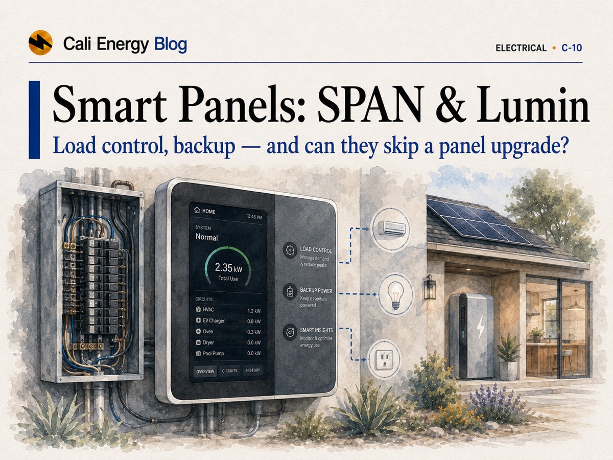 Smart Electrical Panels for Solar & Backup (2026)