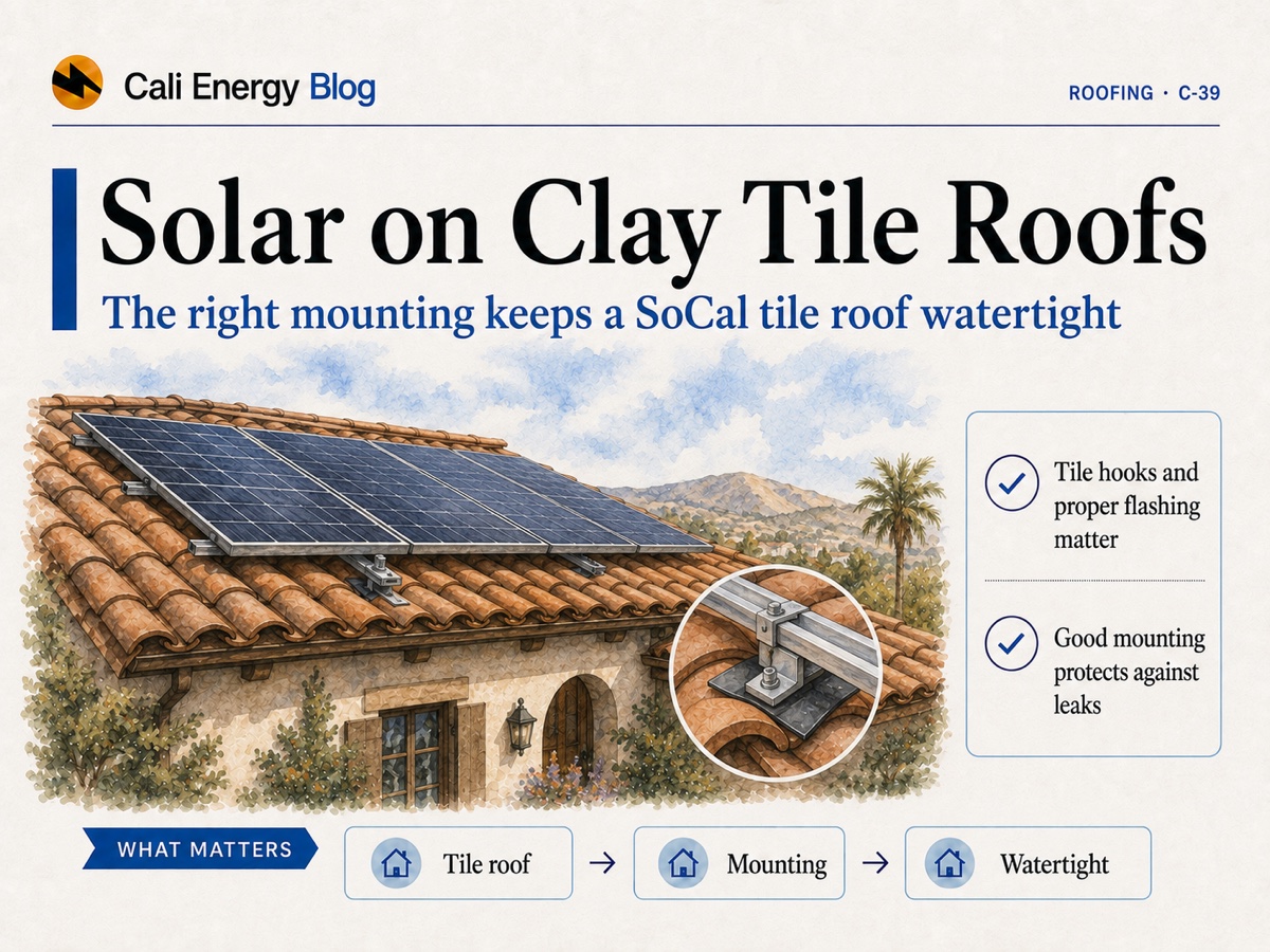 Solar Panels on Clay Tile Roofs in SoCal (2026)