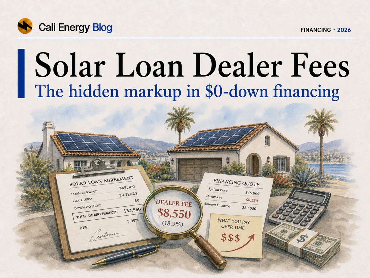 Solar Loan Dealer Fees, Explained (2026)