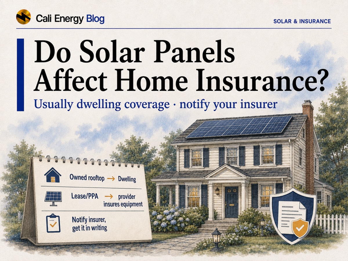 Do Solar Panels Affect Home Insurance in California?