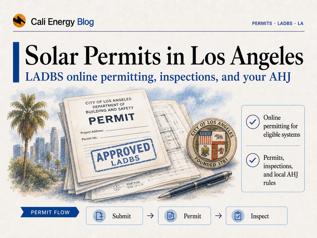 Solar Permits in Los Angeles (LADBS), 2026