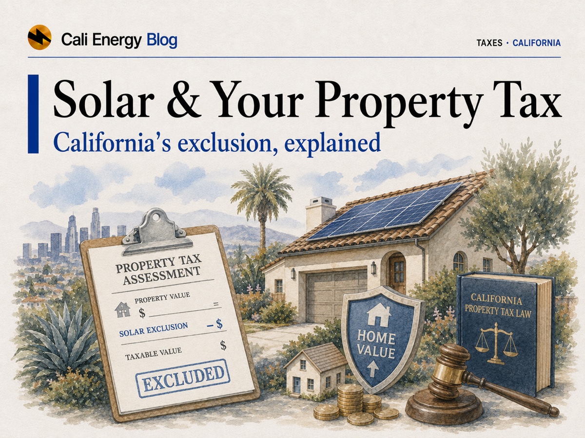 Does Solar Raise Your Property Tax in California? (2026)