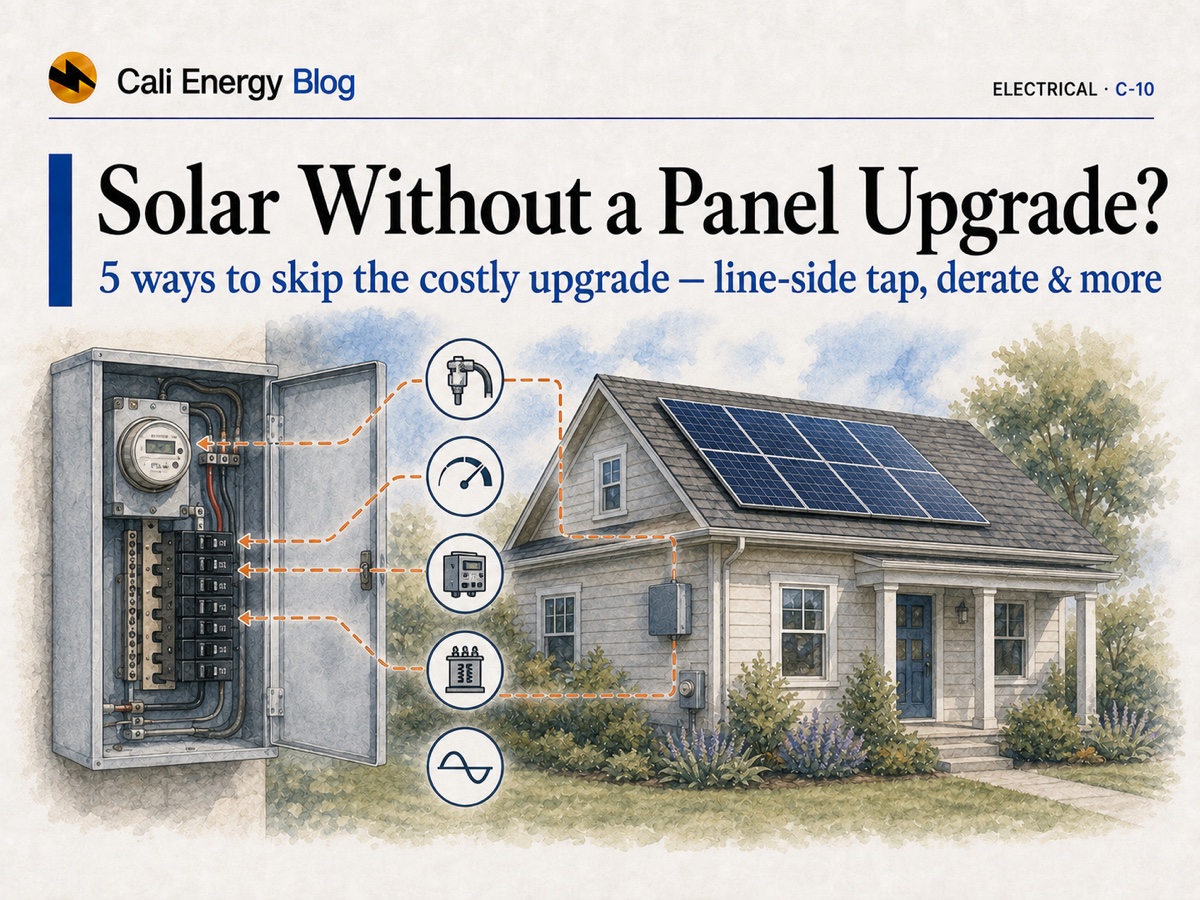 Can You Add Solar Without a Panel Upgrade? (2026)