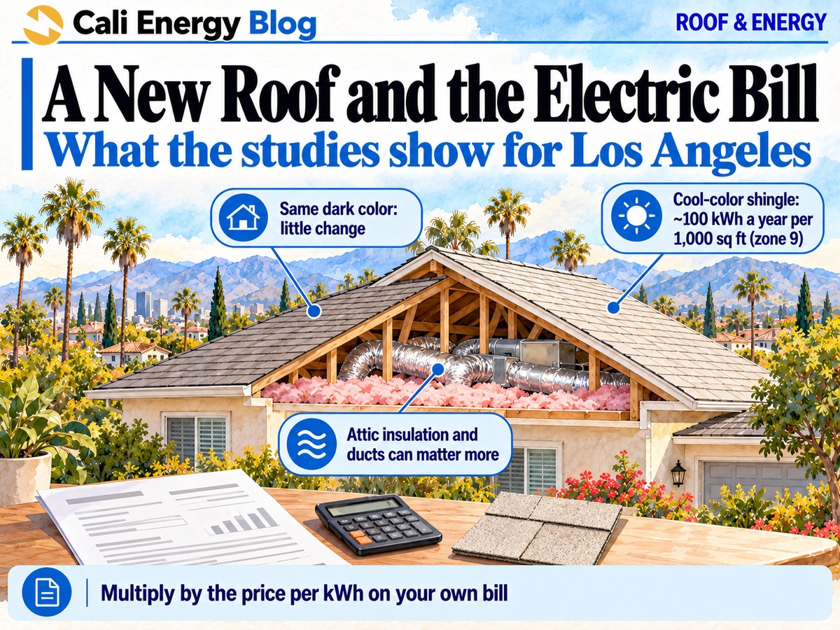 Does a New Roof Lower Your Electric Bill?